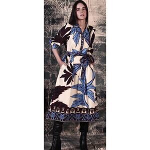 Maude Vivante Majestic Leaves Remi Dress Women’s Size L